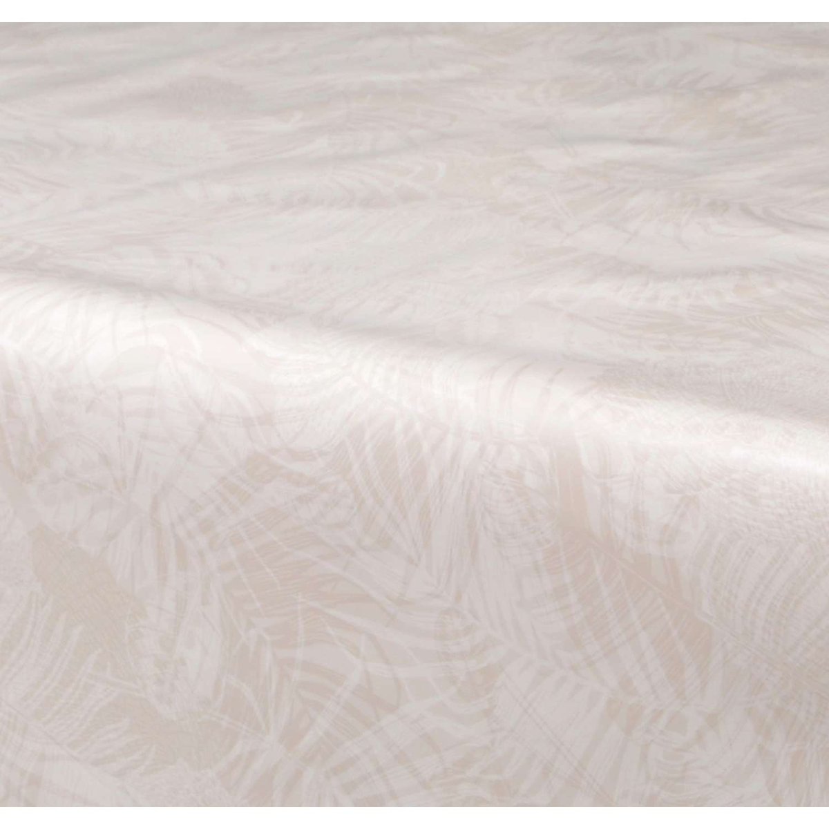 Nappe en toile cirée rectangulaire grand format VITALI beige, TOILINUX