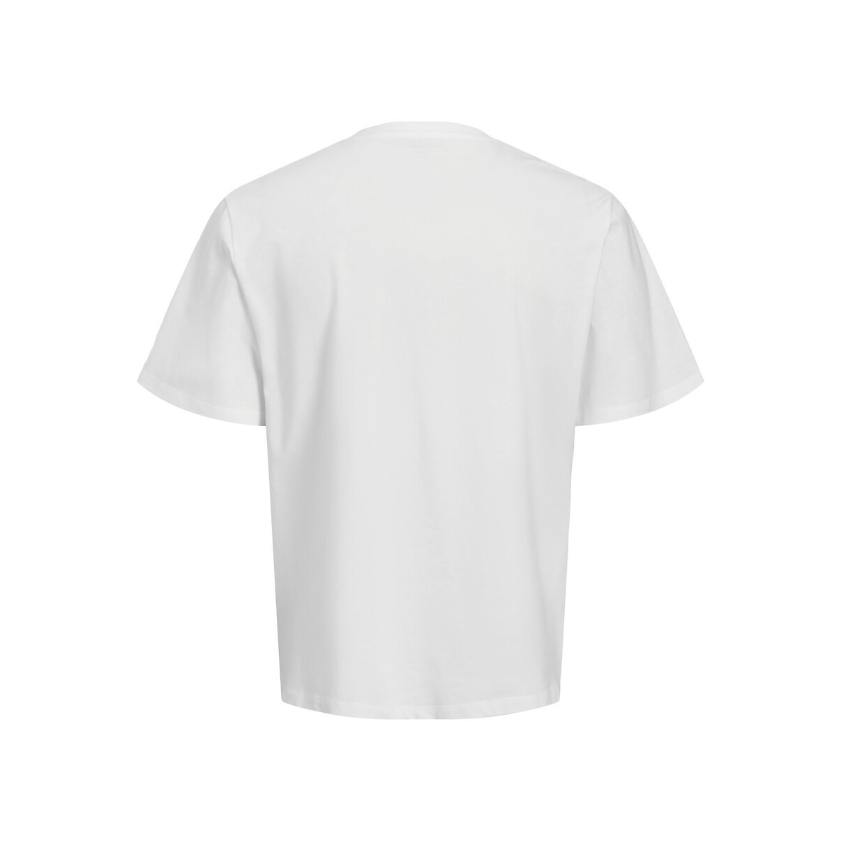 T-shirt manches courtes, col rond, Jordean blanc, JACK & JONES