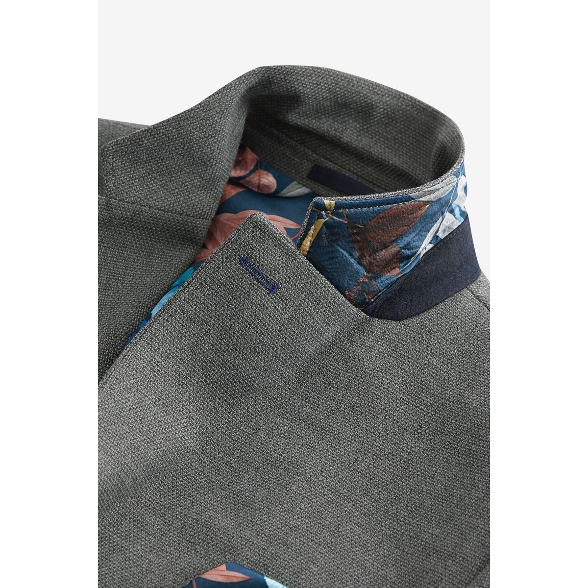 Blazer habillé texturé gris, NEXT