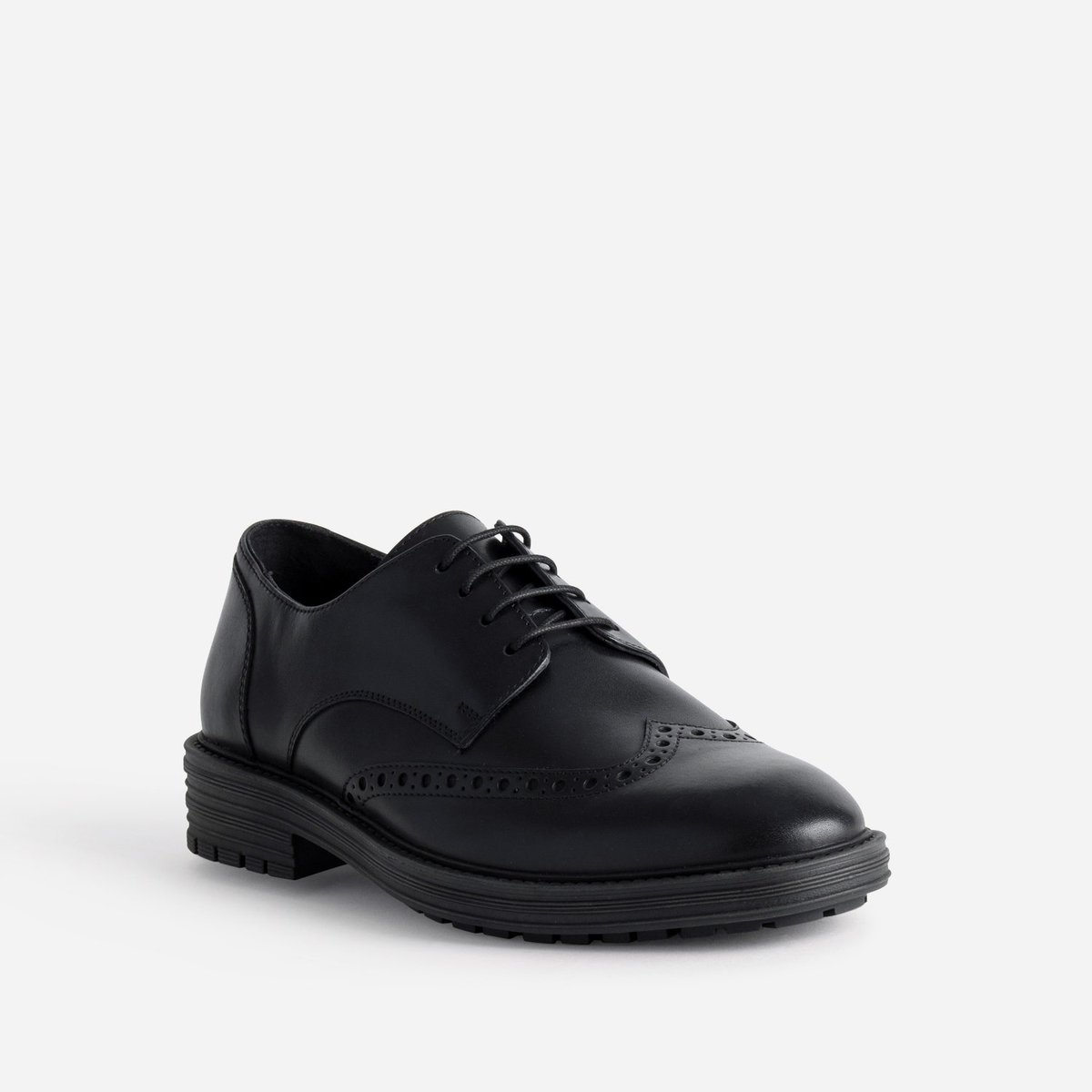 Derby en cuir FRANCISCO noir, ERAM