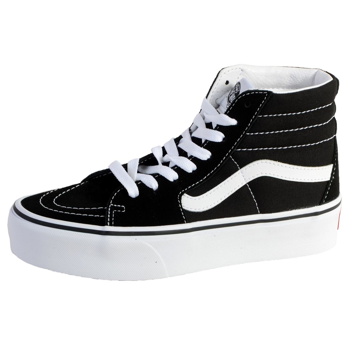Baskets compensées, UA SK8-Hi Platform 2.0 black/true white, VANS