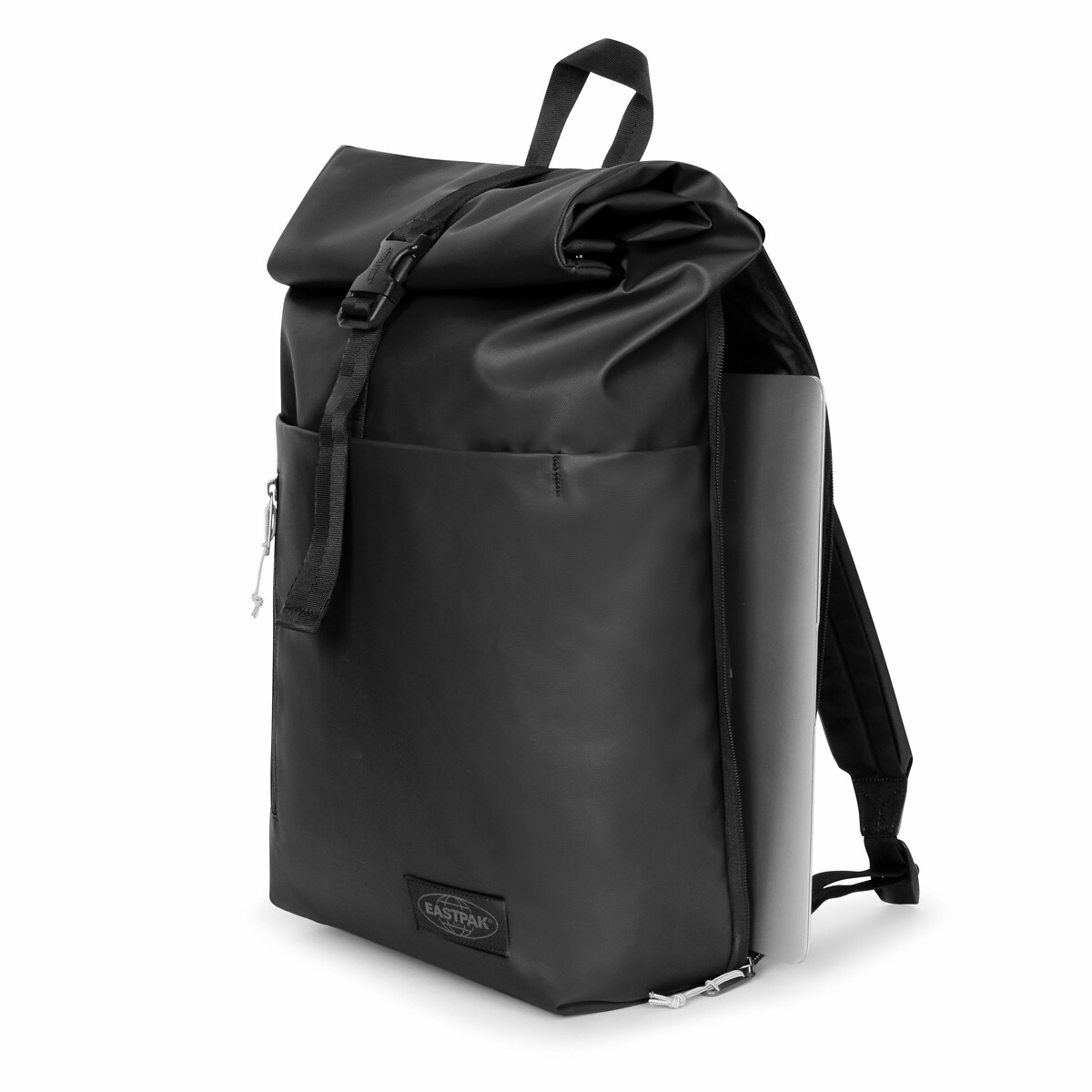 Sac à dos UP Roll noir ciré, EASTPAK