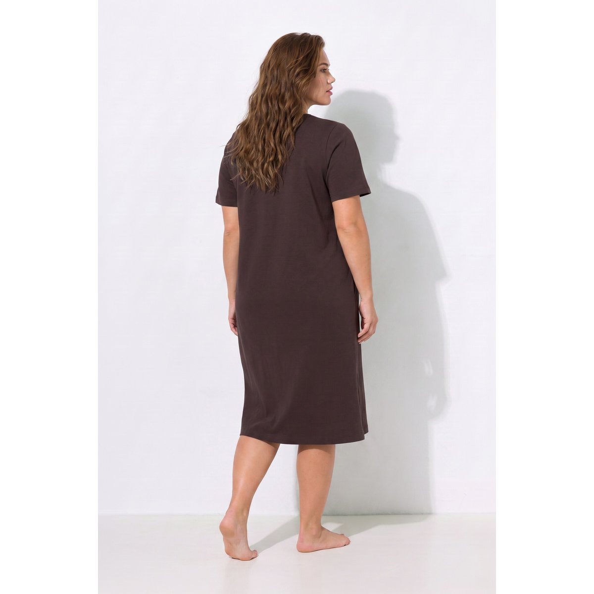 Lot de 2 chemises de nuit marron pin, ULLA POPKEN