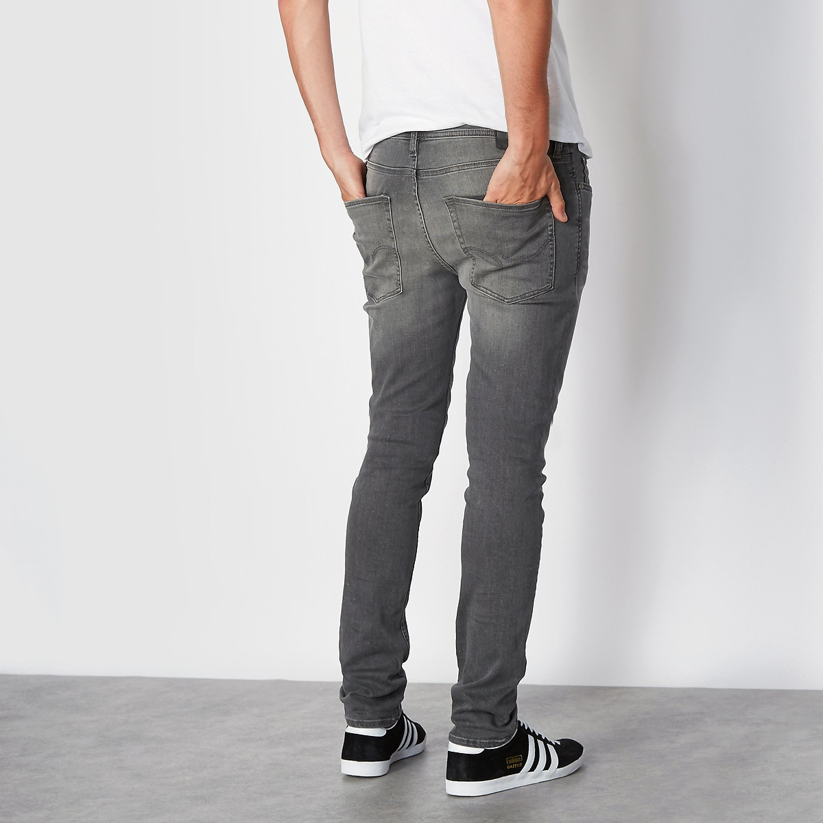 Jean skinny gris used, JACK & JONES