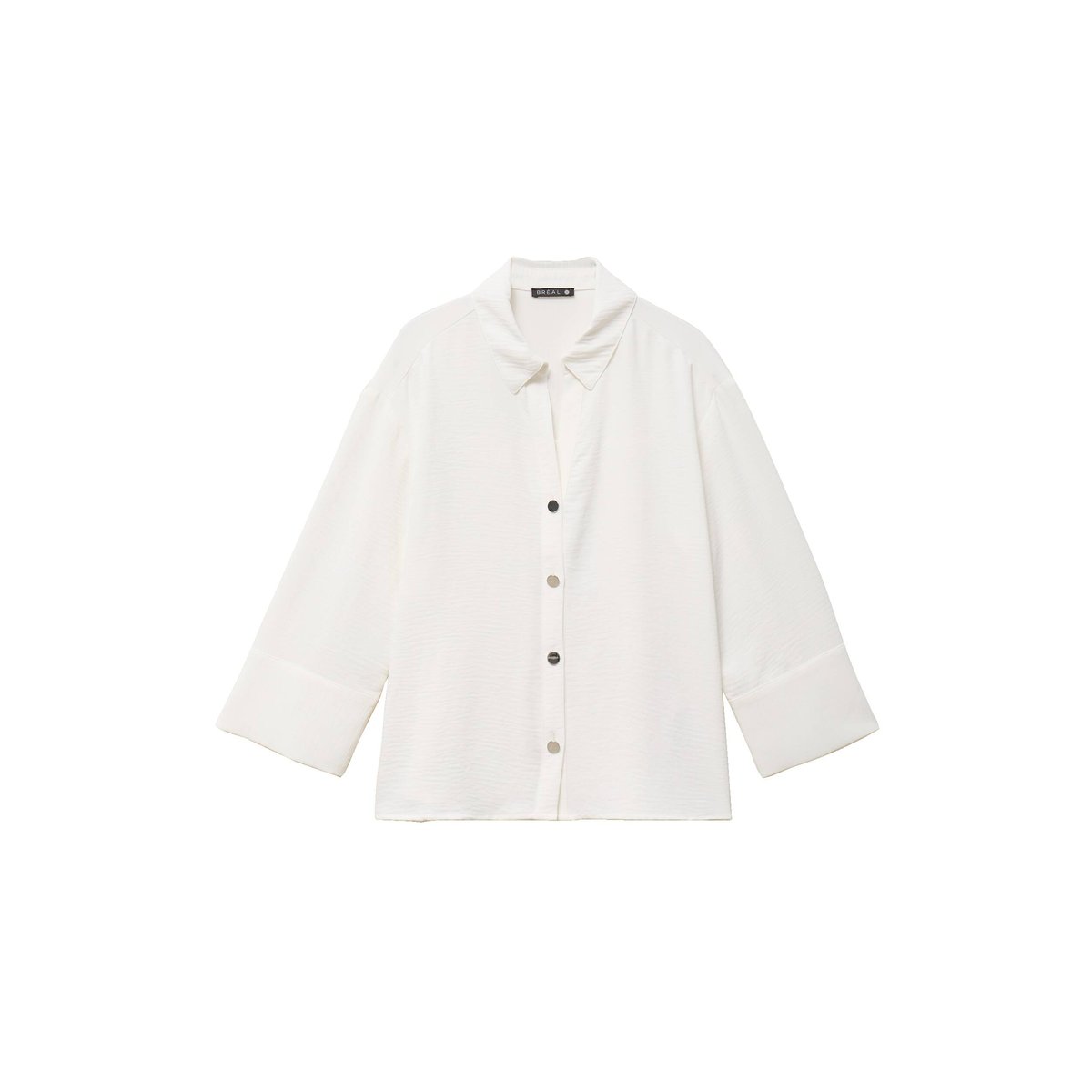 Chemise col chemise manches 3/4 ecru, BREAL