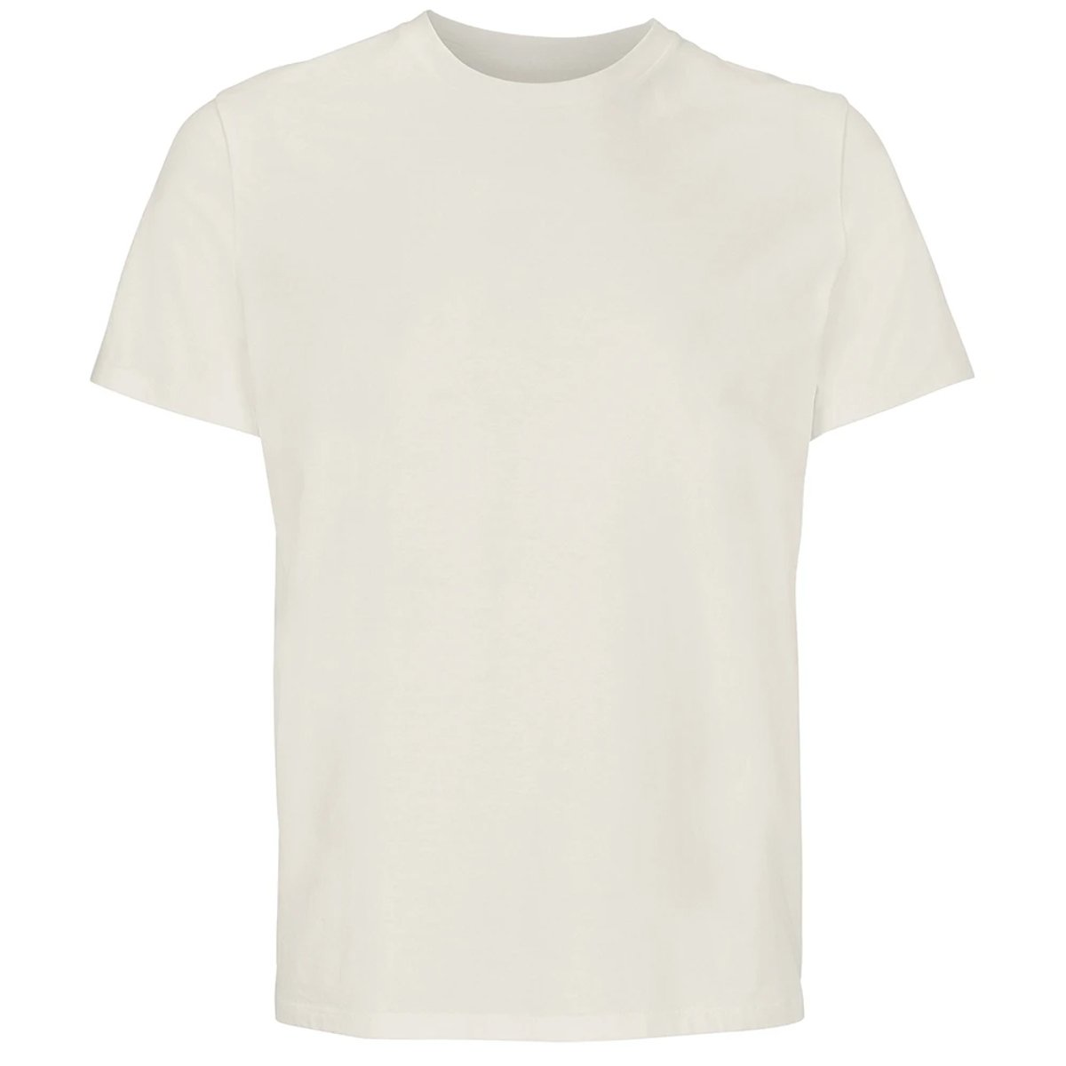 T-shirt uni manches courtes LYAM blanc cassé, SOLS