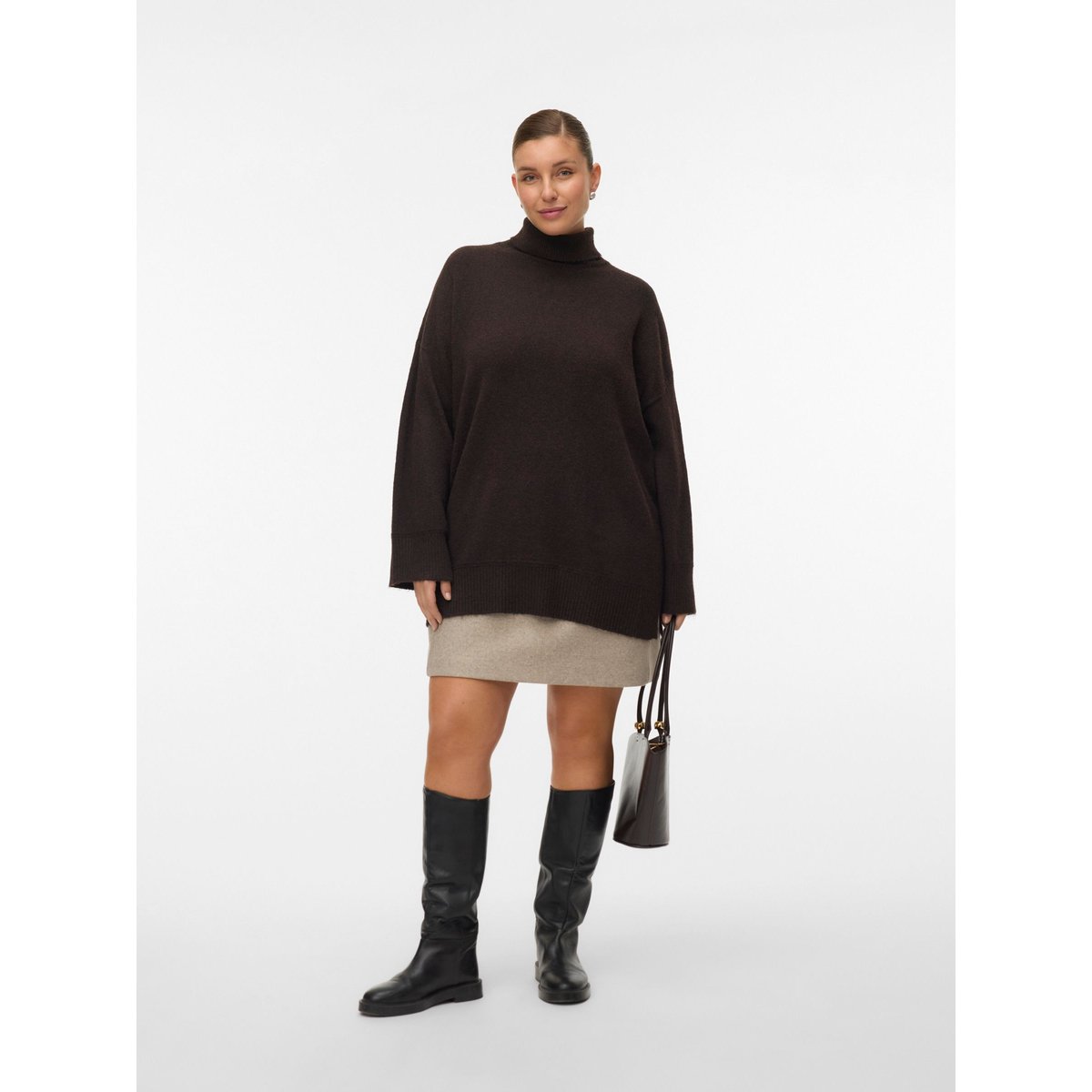 Pull En Maille chocolate torte, VERO MODA