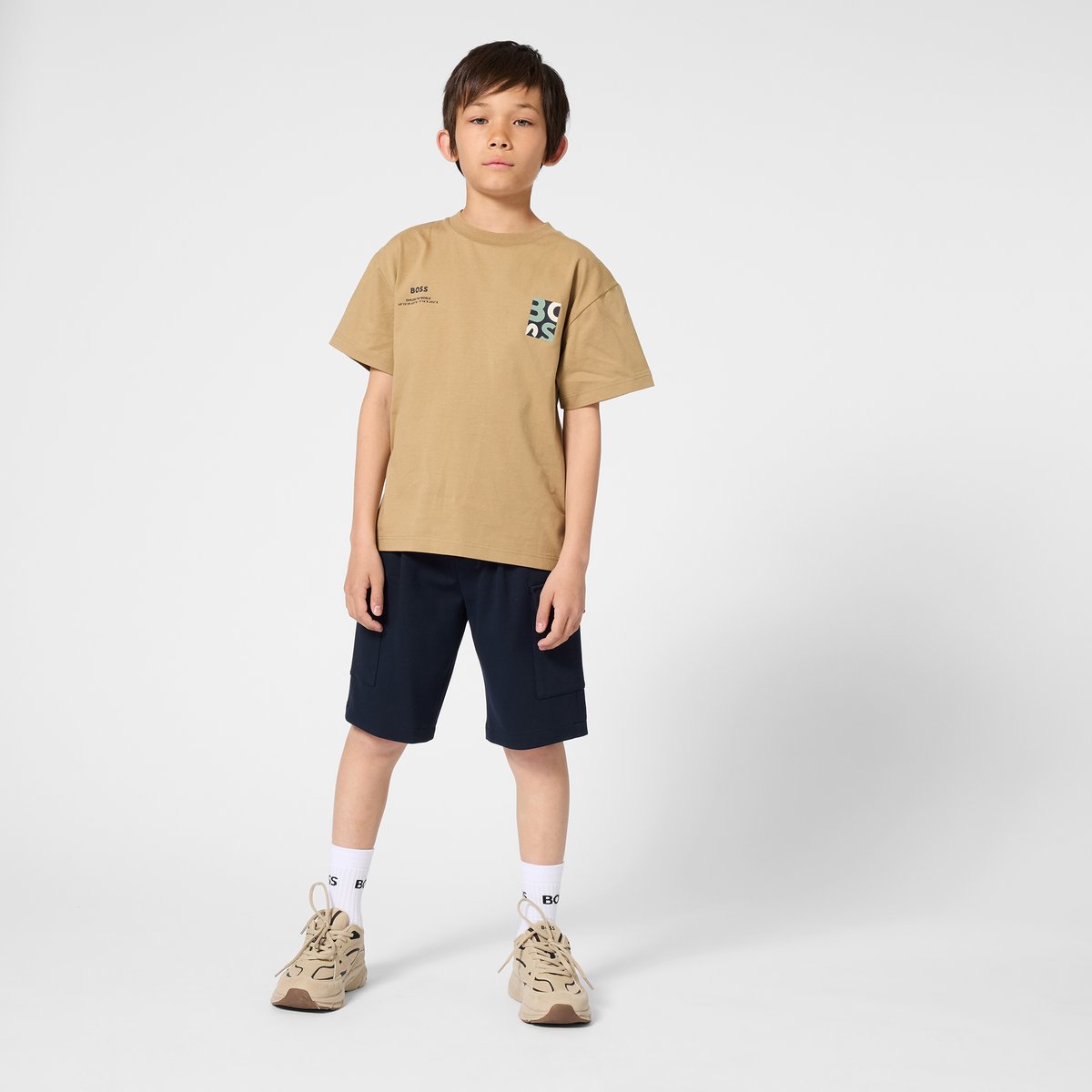 Bermuda de costume marine blue, BOSS KIDSWEAR