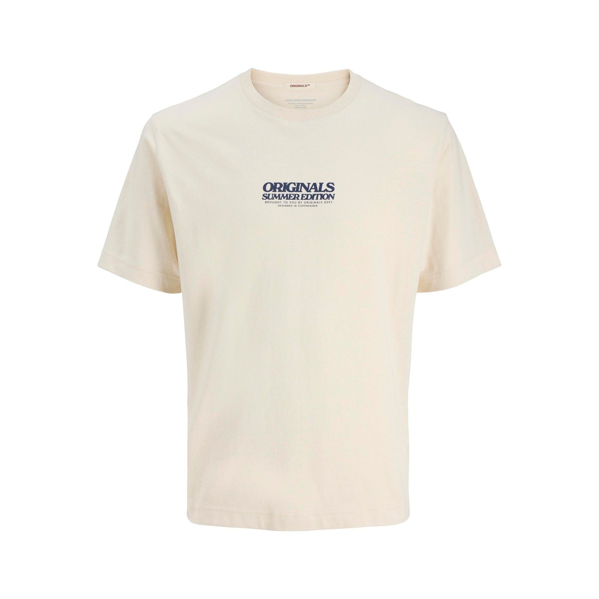T-Shirt antique white, JACK & JONES