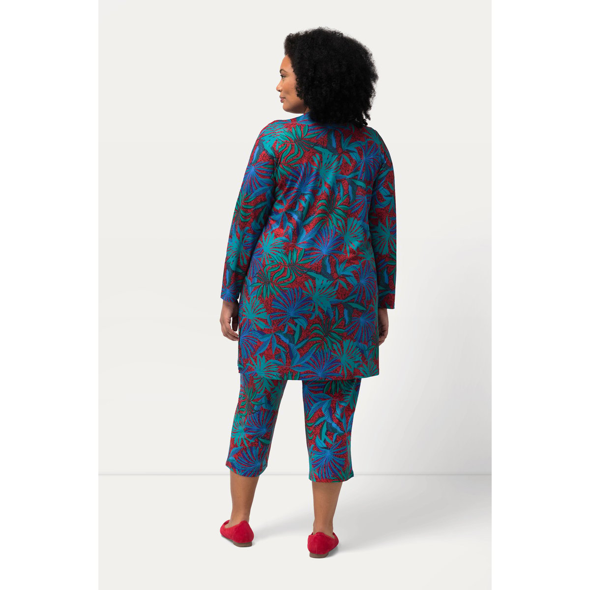 Veste en jersey à col V et manches longues salsa, ULLA POPKEN