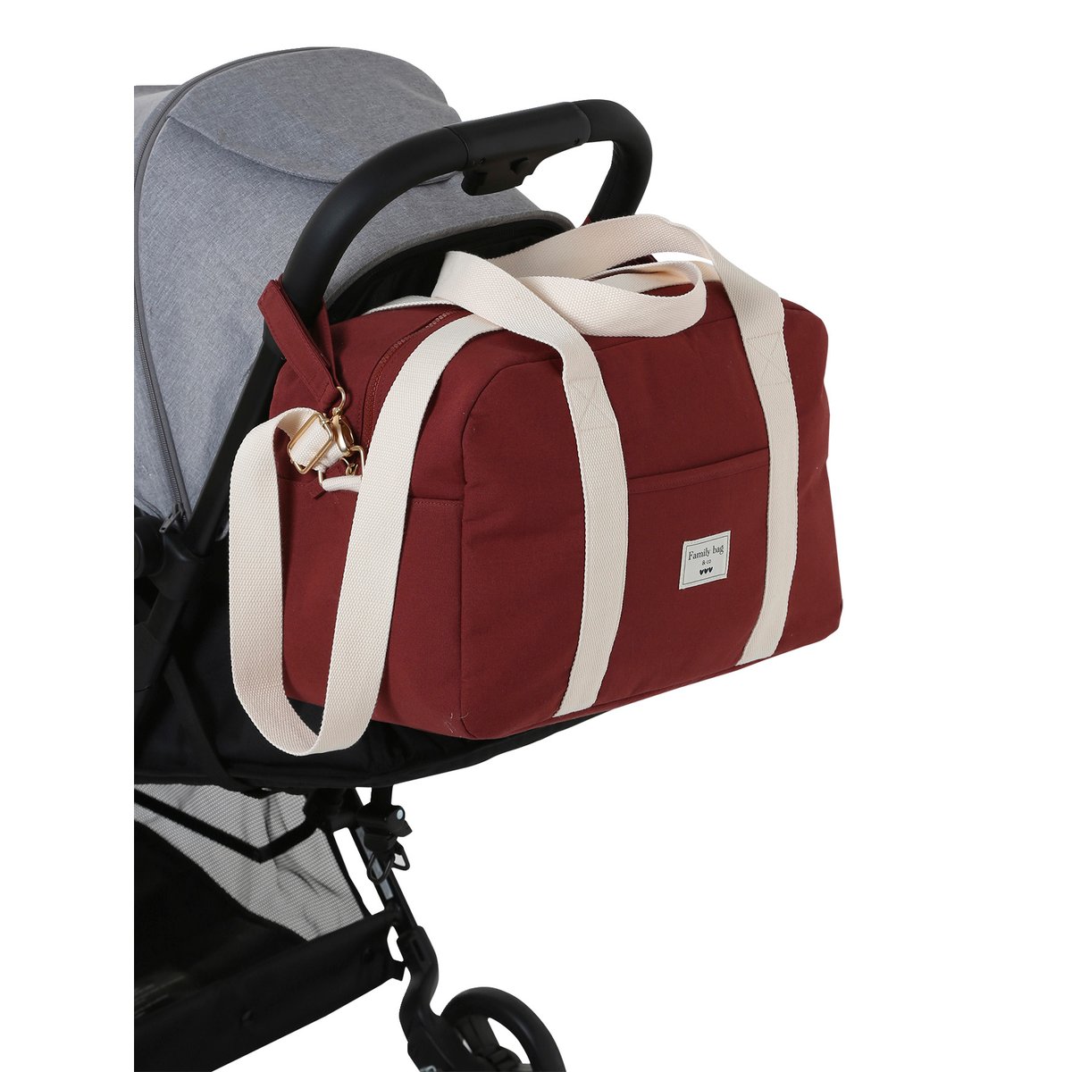 Sac à langer 48h BAGHERIA noisette, VERTBAUDET