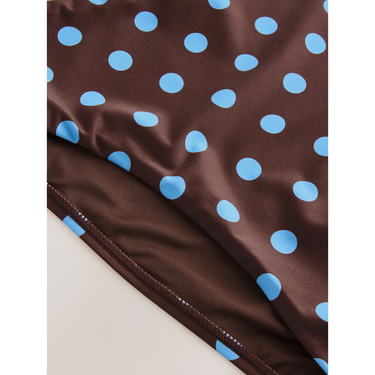 Bas de bikini chocolat/pois bleus, NEXT