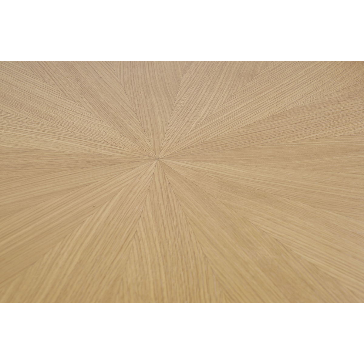 Table basse ovale bois foncé noyer L90 cm DIELLI chêne clair, MILIBOO