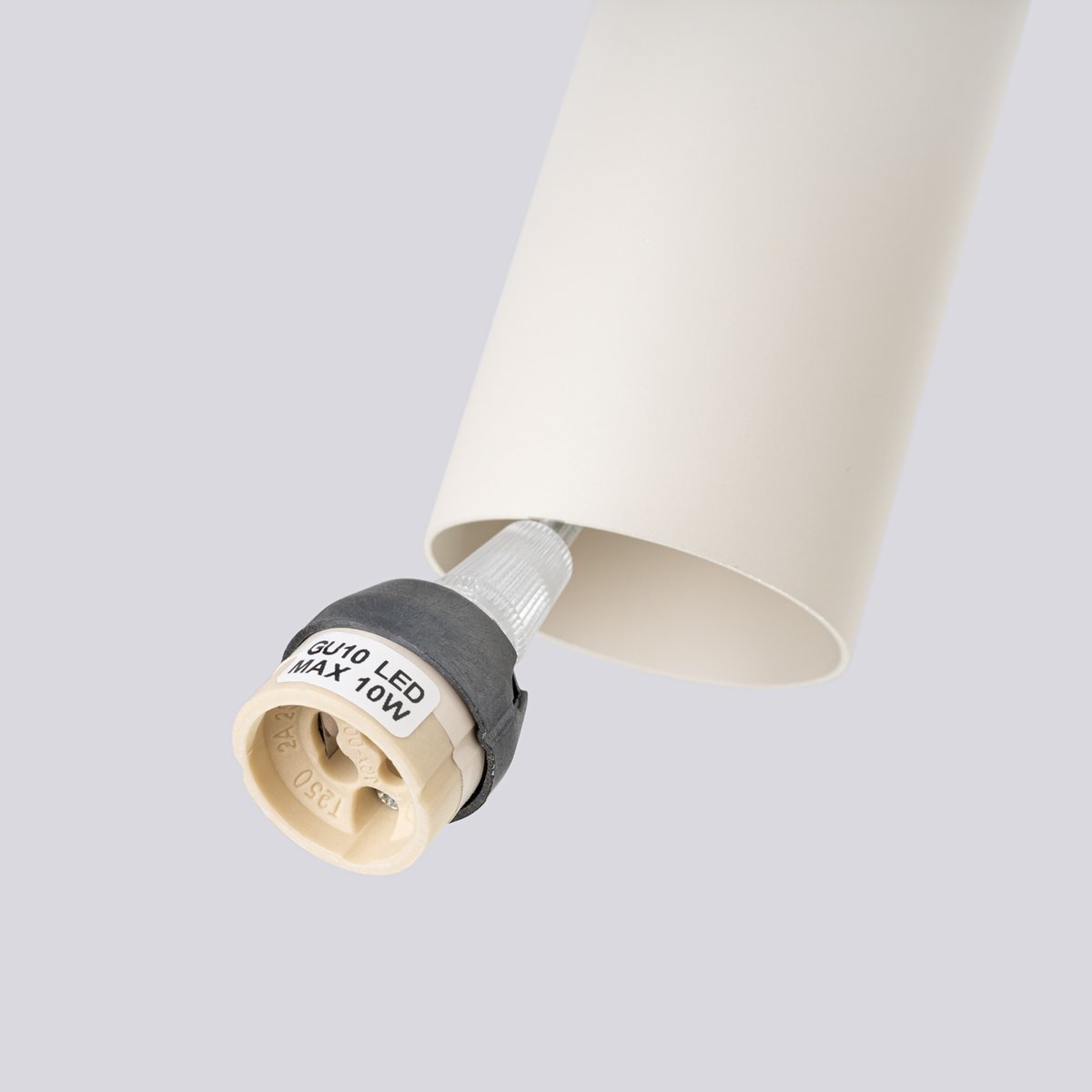 Suspension Acier Beige GU10 2 Lagos beige, EDEN
