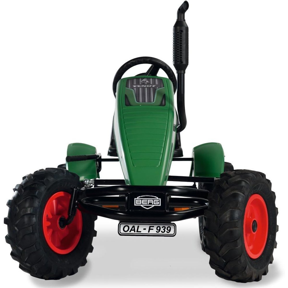 Kart à Pédales pour Enfants, 5+ Ans, XL Fendt BFR-3 green, BERG TOYS
