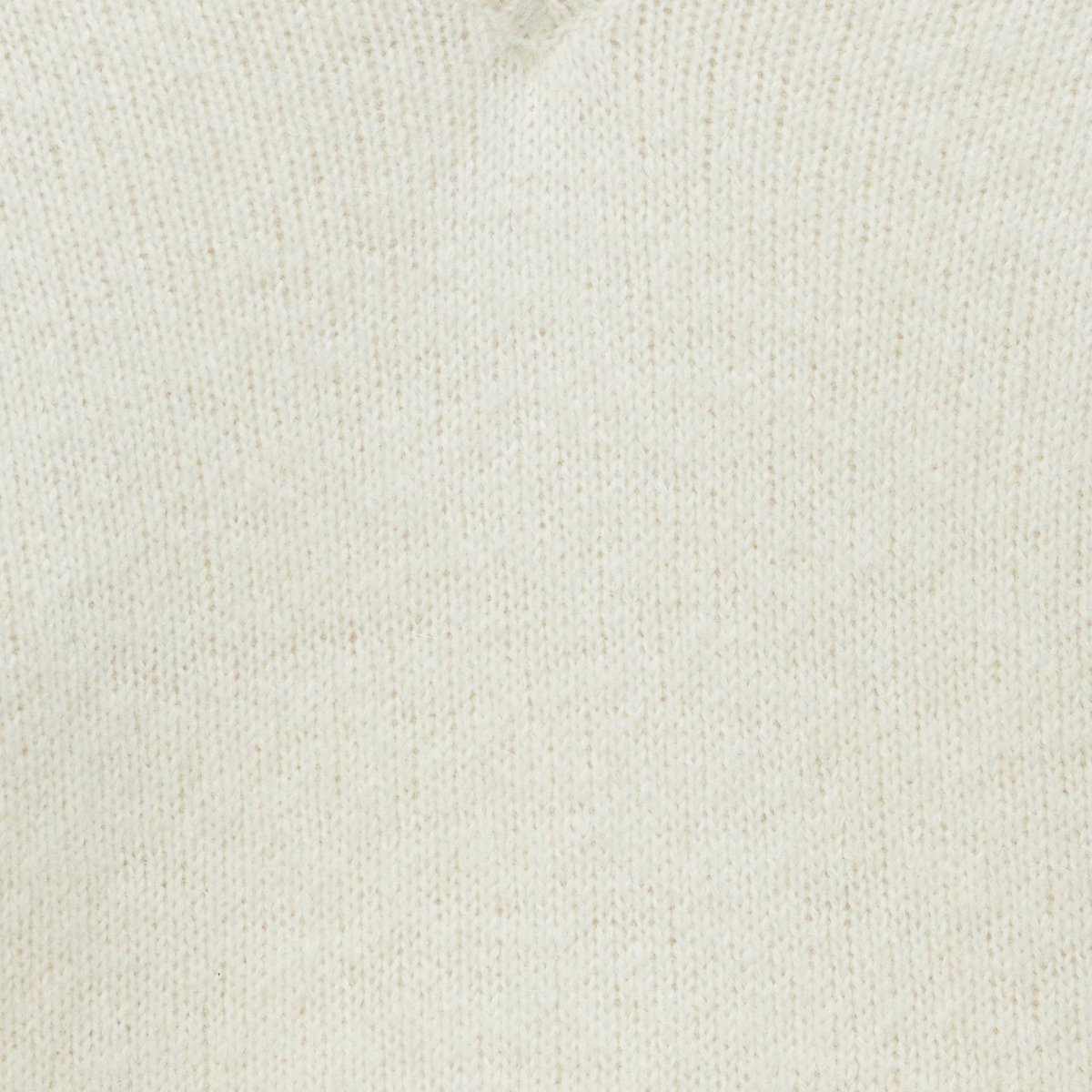 Pull col V contenant de l'Alpaga ecru, MONOPRIX