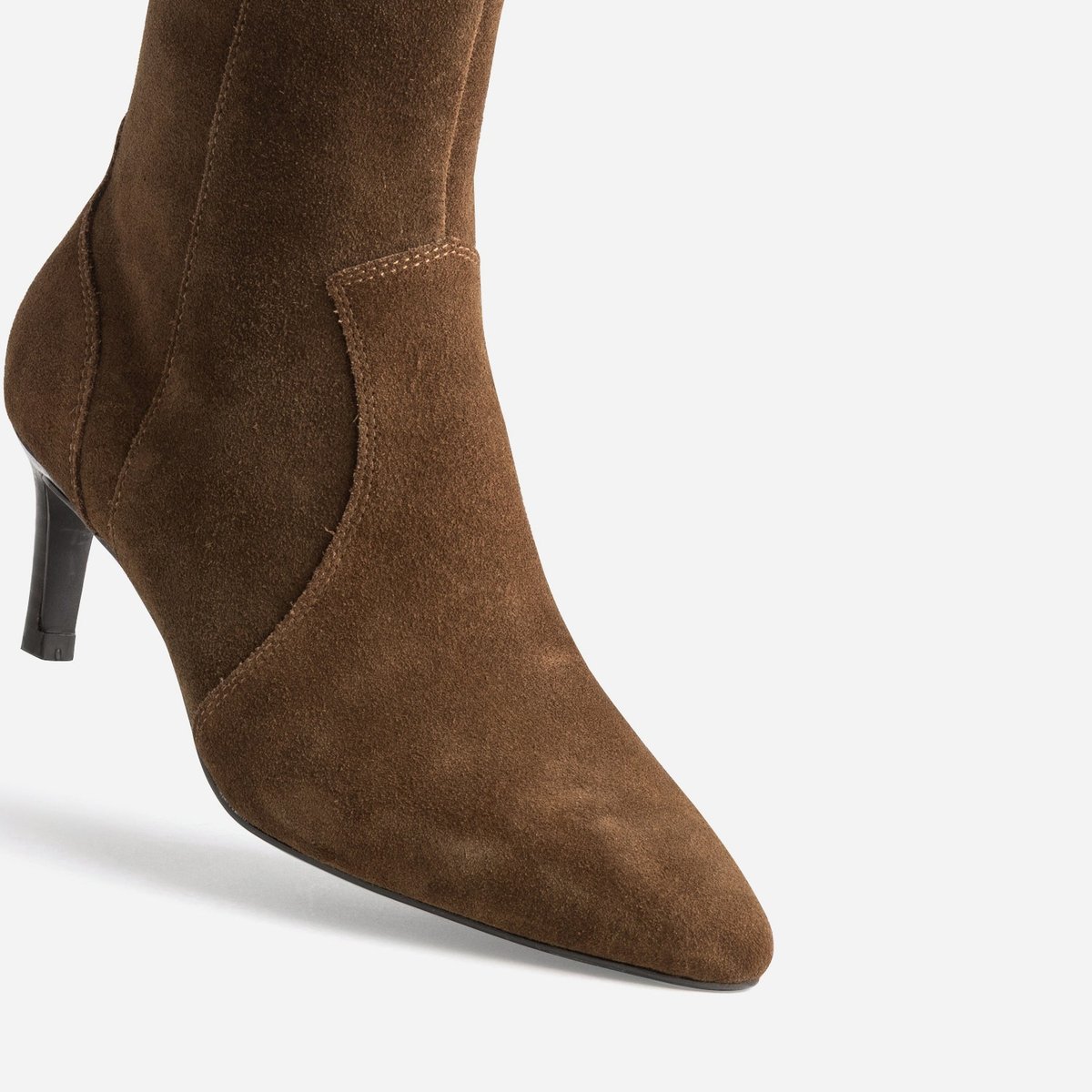 Boots À Talon en cuir NINE cognac, ERAM