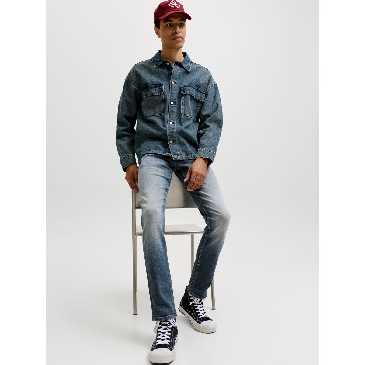 Jean Slim blue denim, JACK & JONES