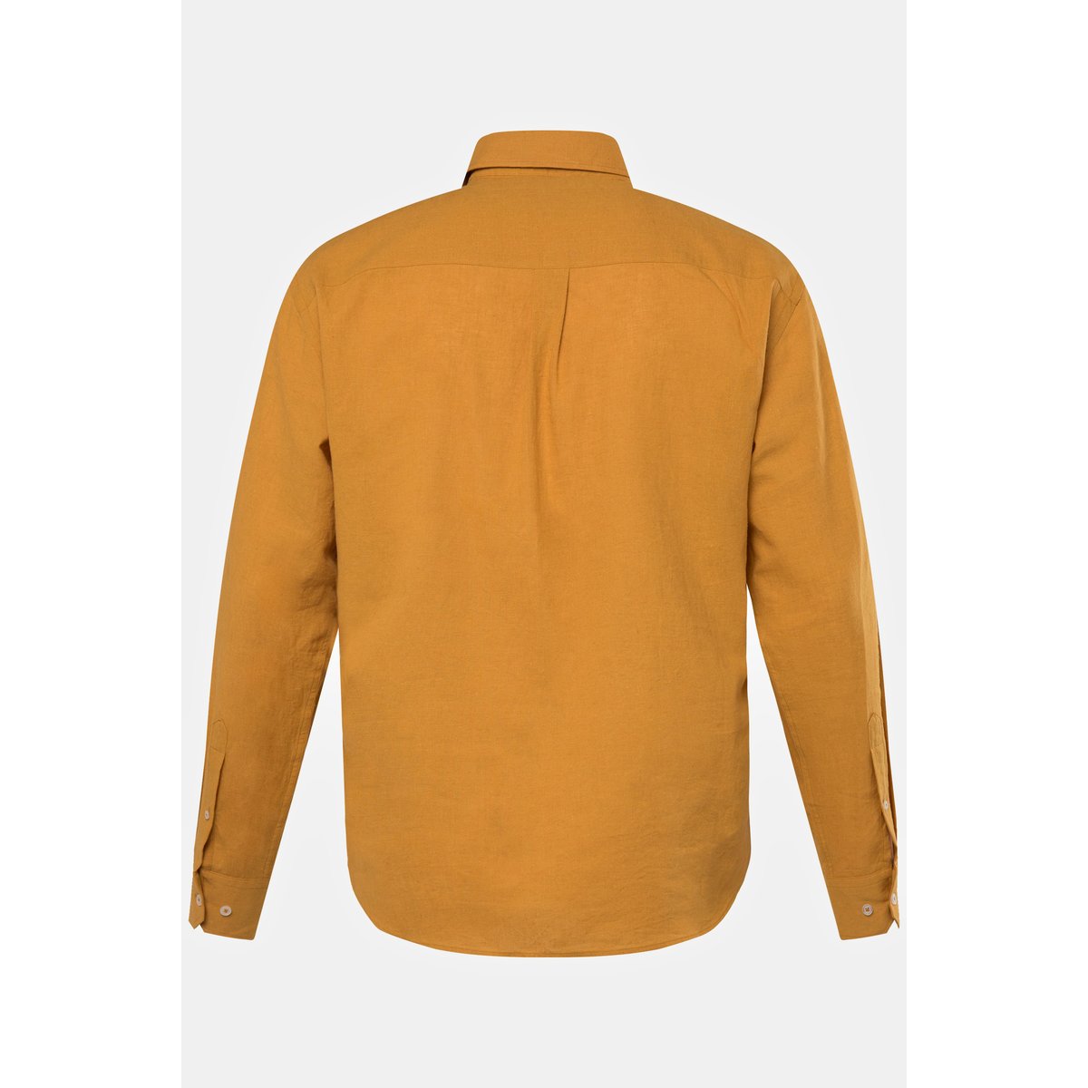 Chemise en lin mélangé curry, JP1880