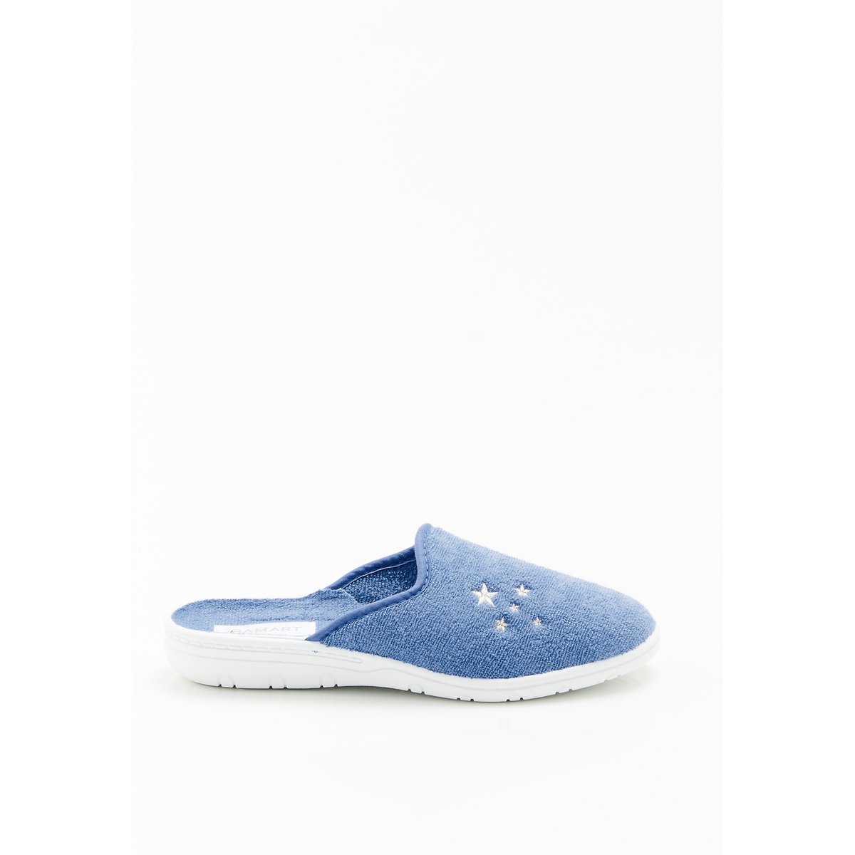 Chaussons mules bleu opaline, DAMART