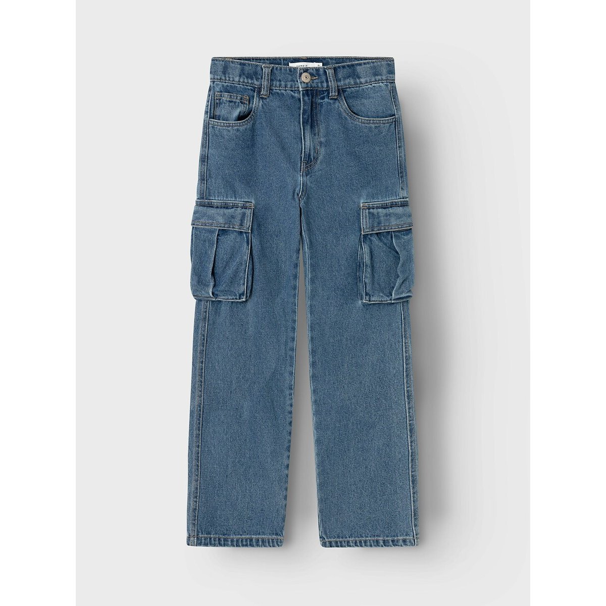 Jeans dritti 8-14 anni blu denim, NAME IT