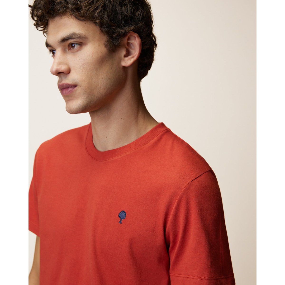 T-shirt en maille brique, FAGUO