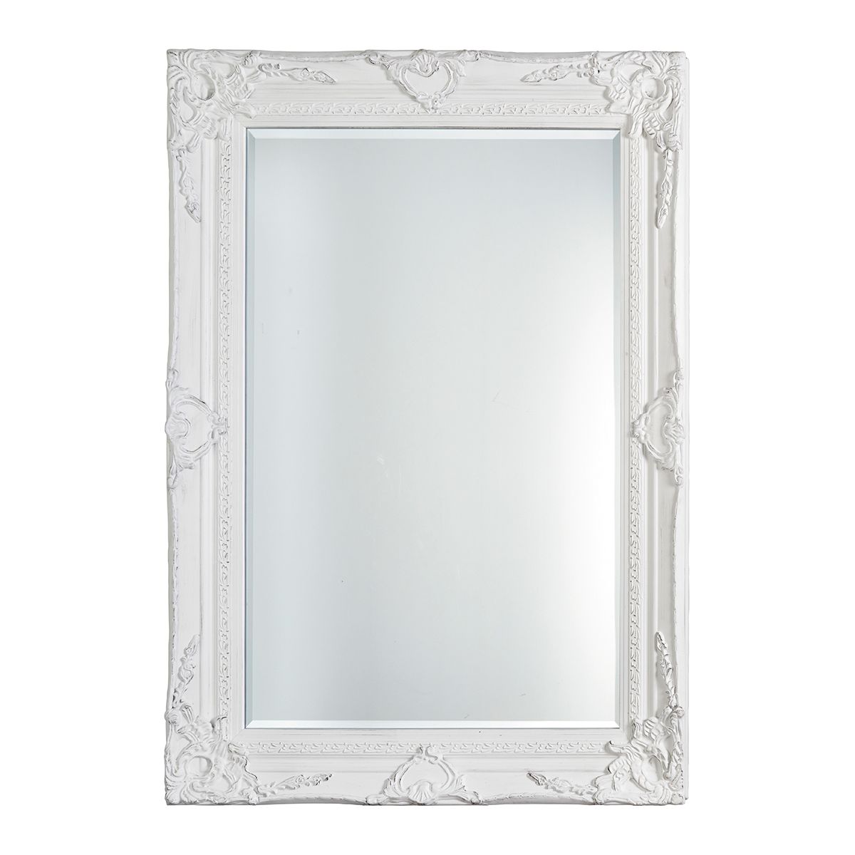 Miroir rectangulaire Louise blanc, MATHILDE M