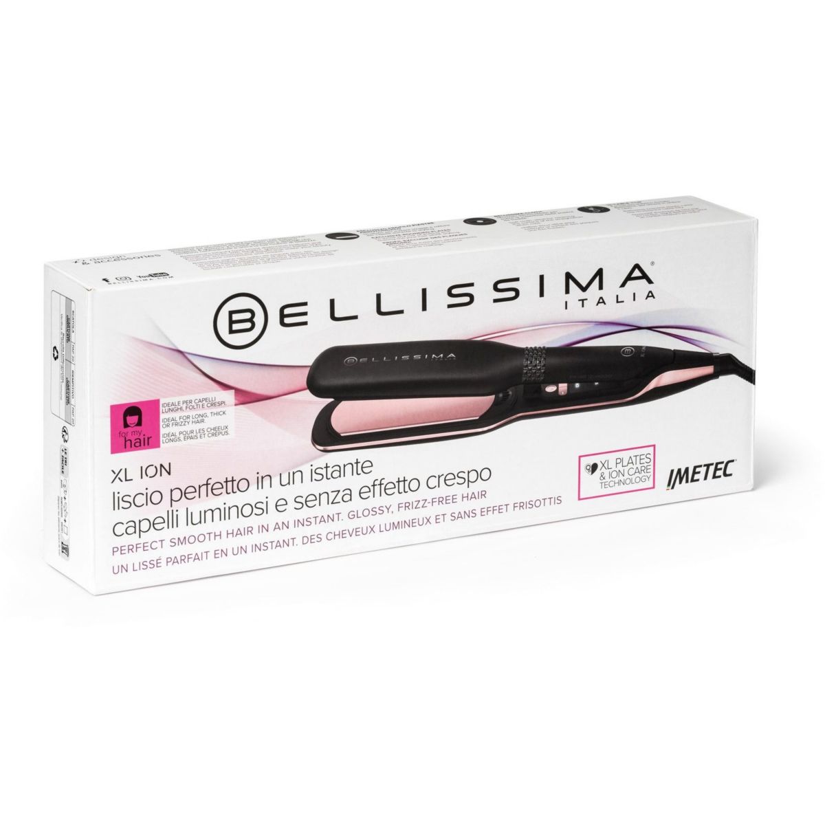 Lisseur Creativity XL ION couleur unique, BELLISSIMA