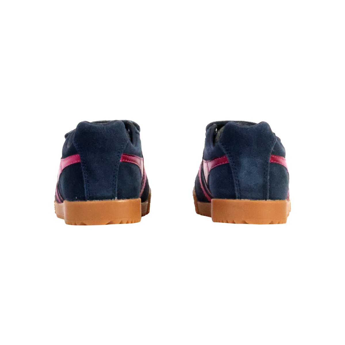 Basket Basse Cuir Harrier Glitz Strap Trainer marine/fuchsia, GOLA