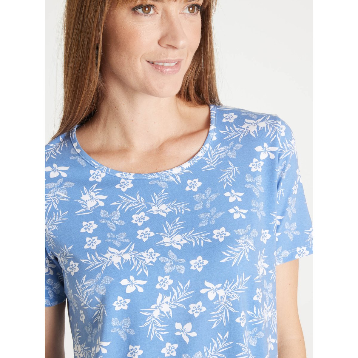 Lot de 2 tee-shirts manches courtes imprimés bleu, DAXON