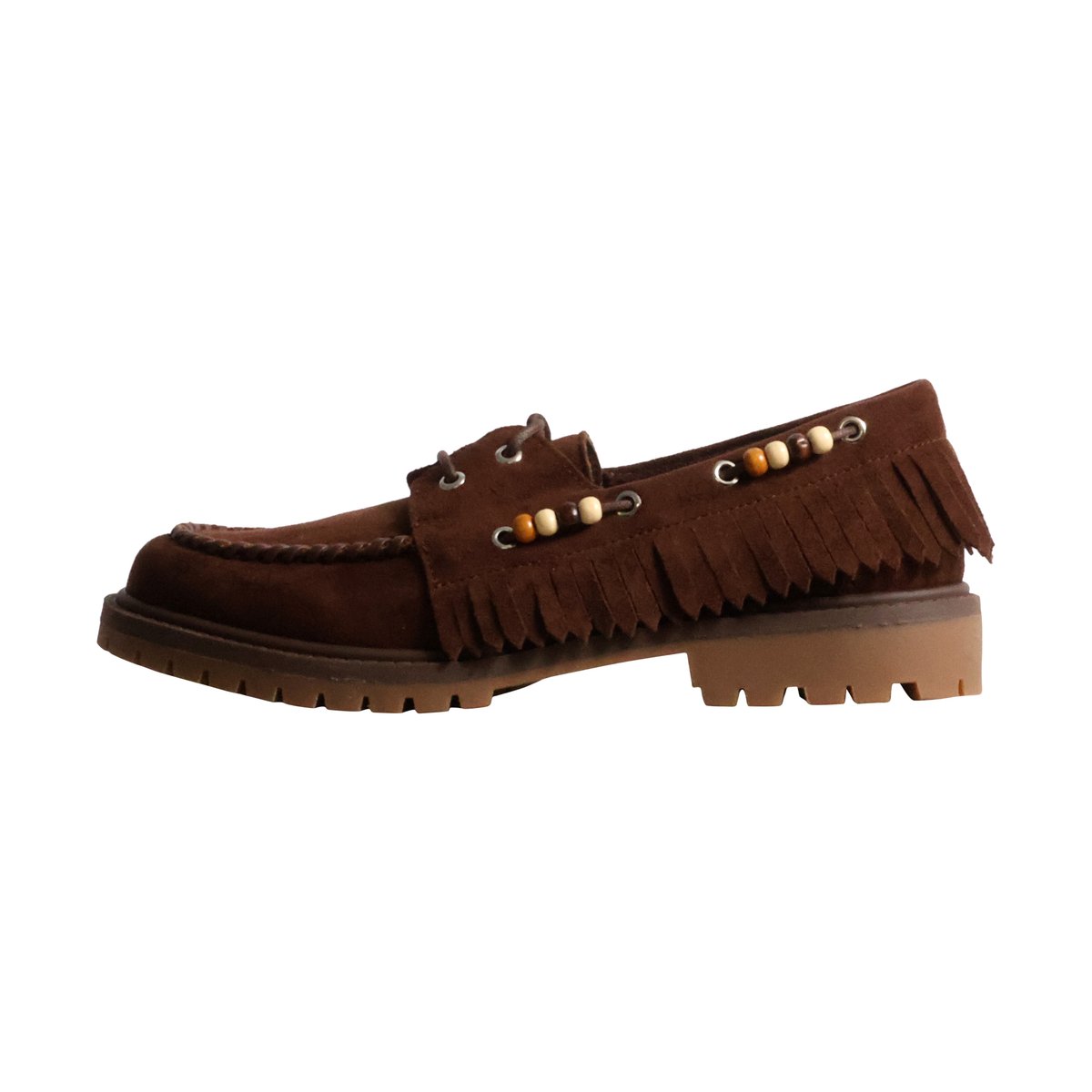 Mocassin à Lacets marron, LE TEMPS DES CERISES