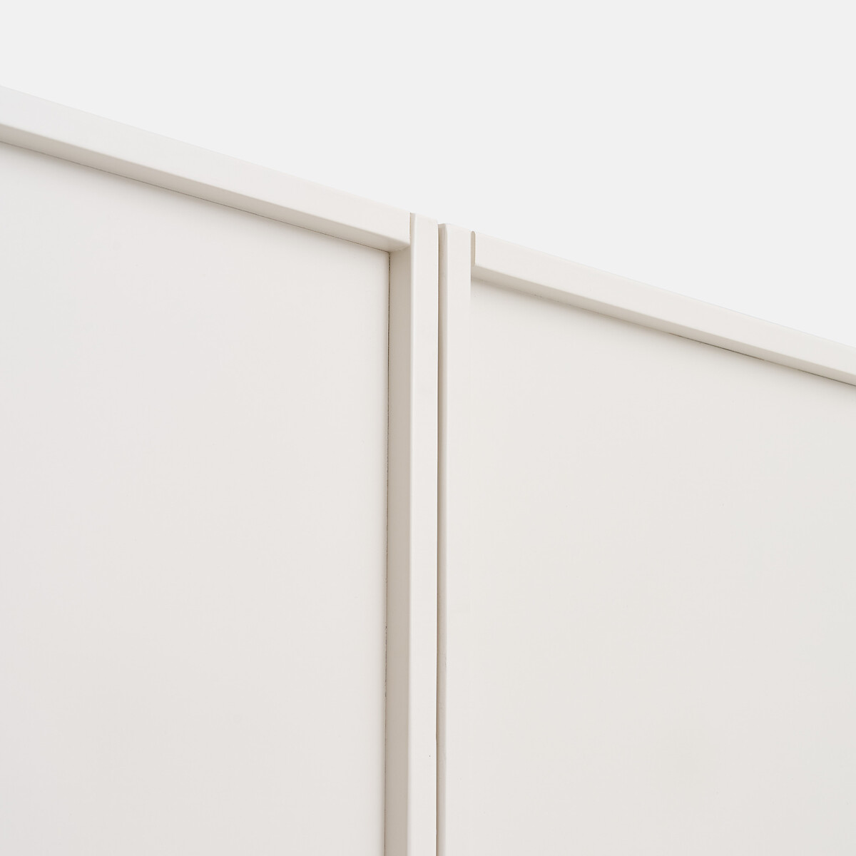 3-deurs kledingkast, 1 met spiegel, garderobe en linnenkast, PARRO keikleur, LA REDOUTE INTERIEURS