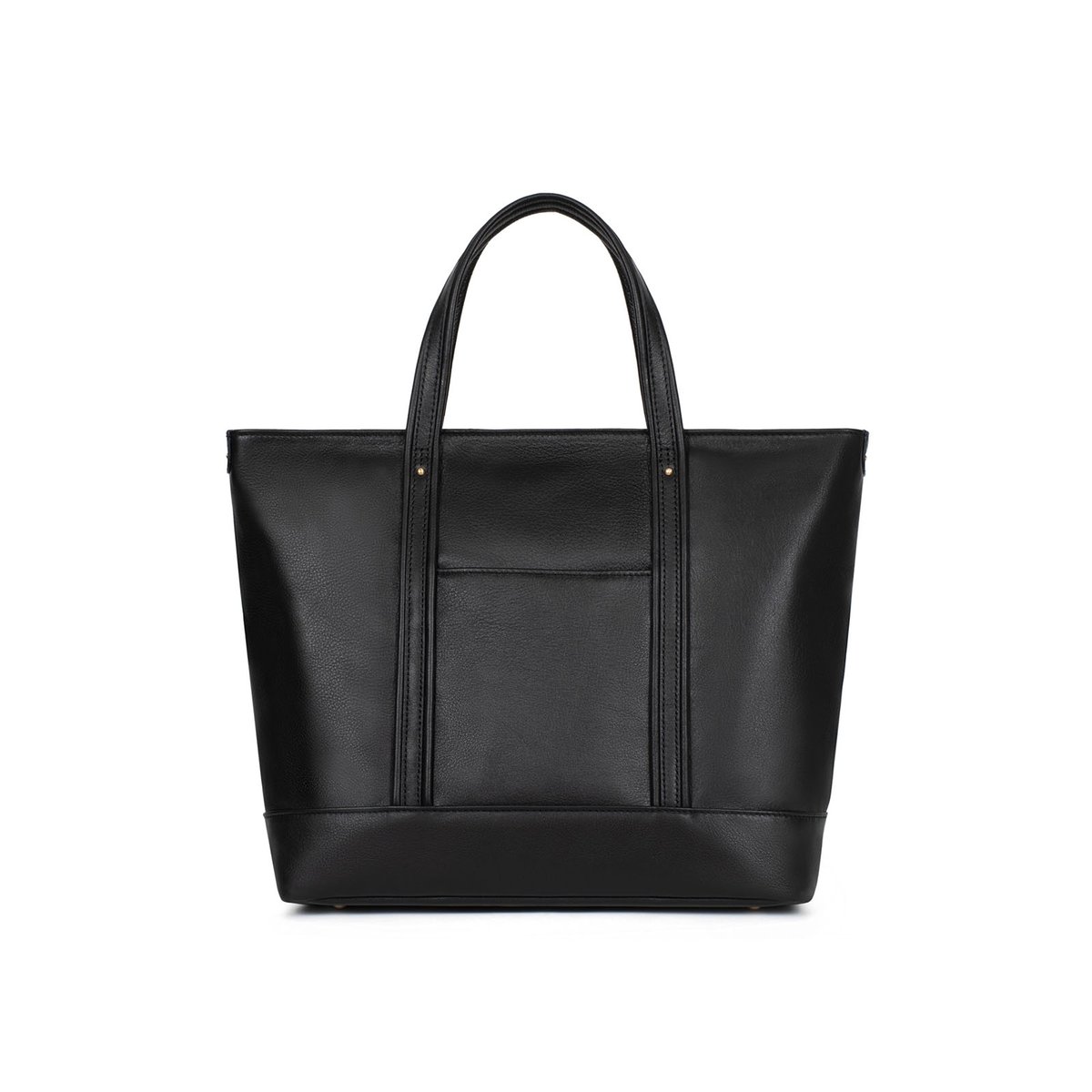 Sac cabas porté main  HÉRA noir, HEXAGONA