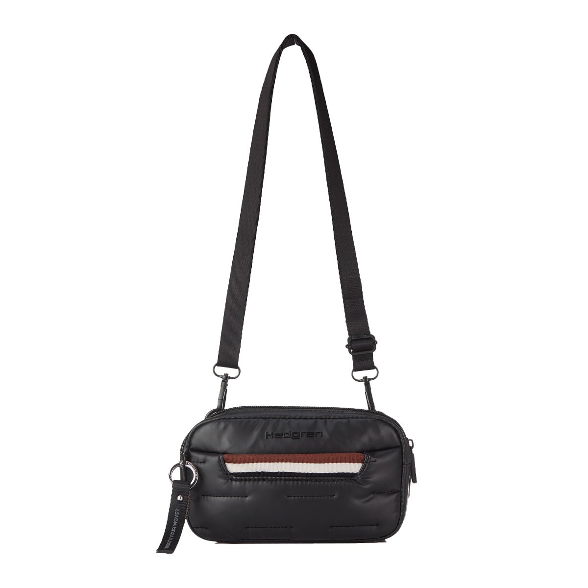 Sac banane convertible bandoulière 2 en 2 black, HEDGREN