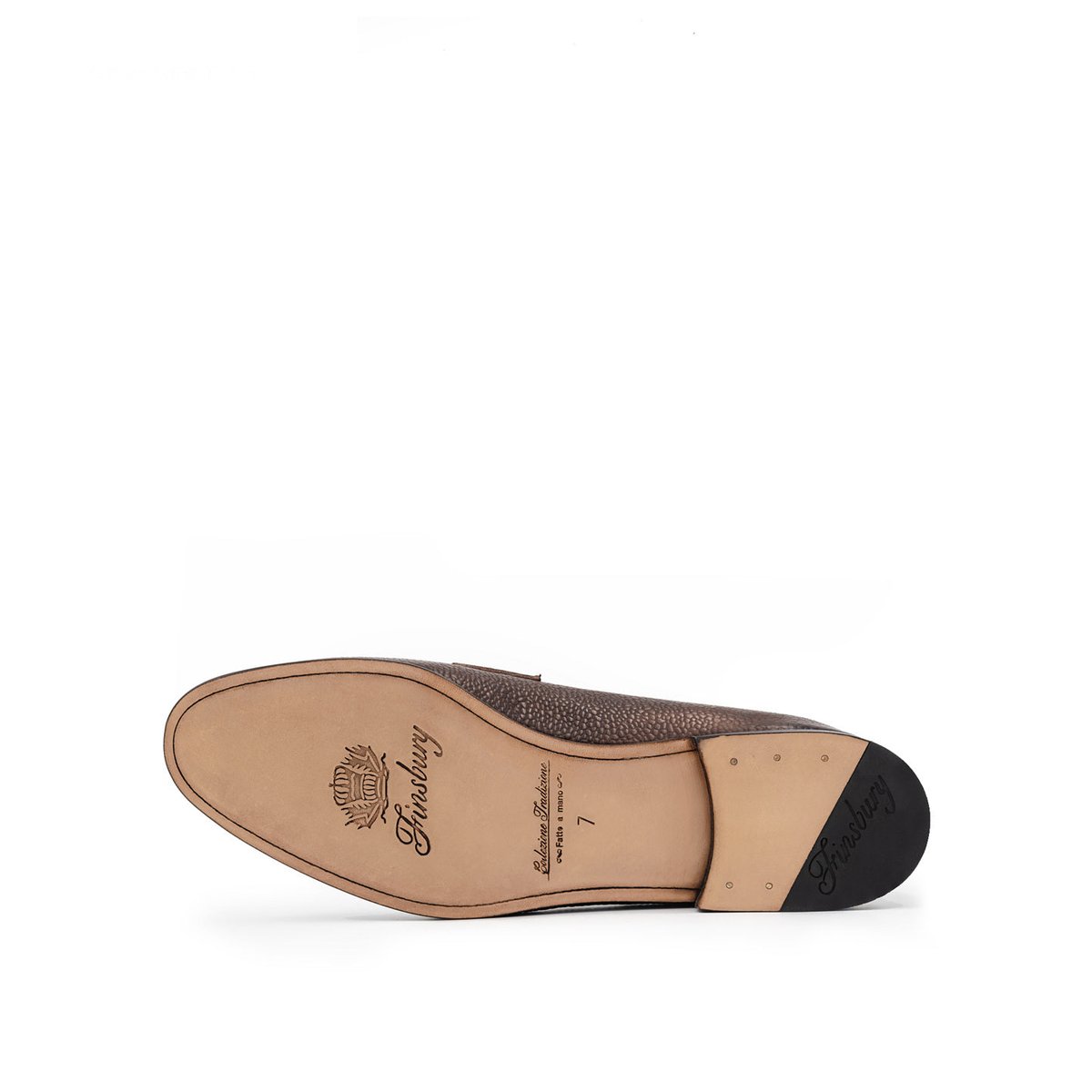 Mocassin cuir MARCO marron patiné, FINSBURY