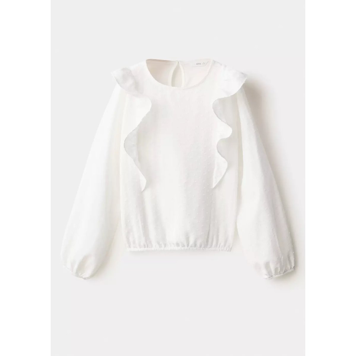 T-SHIRT BAMBULA blanc cassé, MANGO KIDS