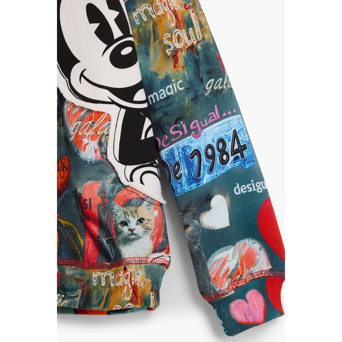 Sweat à capuche Disney™ noir, DESIGUAL