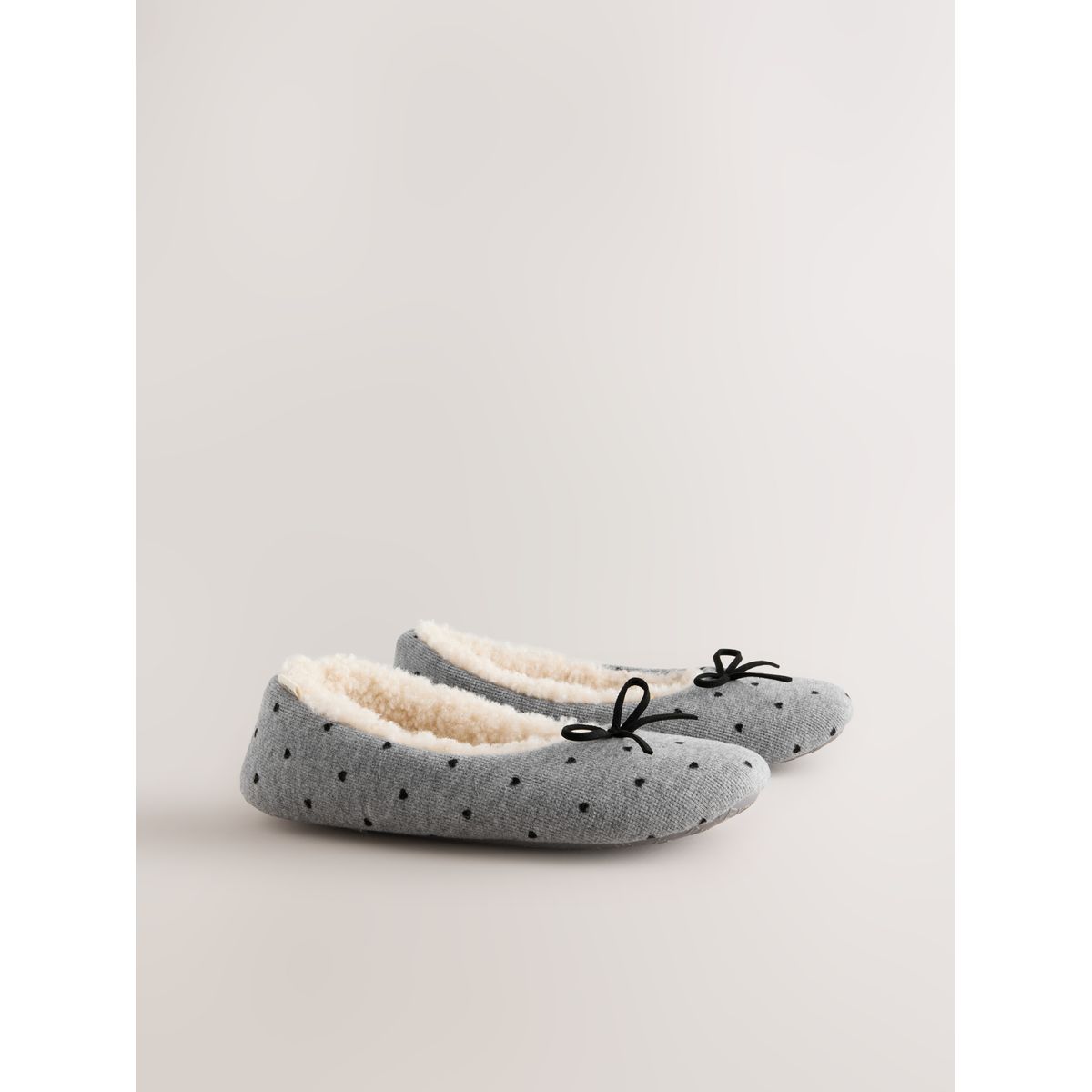 Chaussons ballerines gris, NEXT
