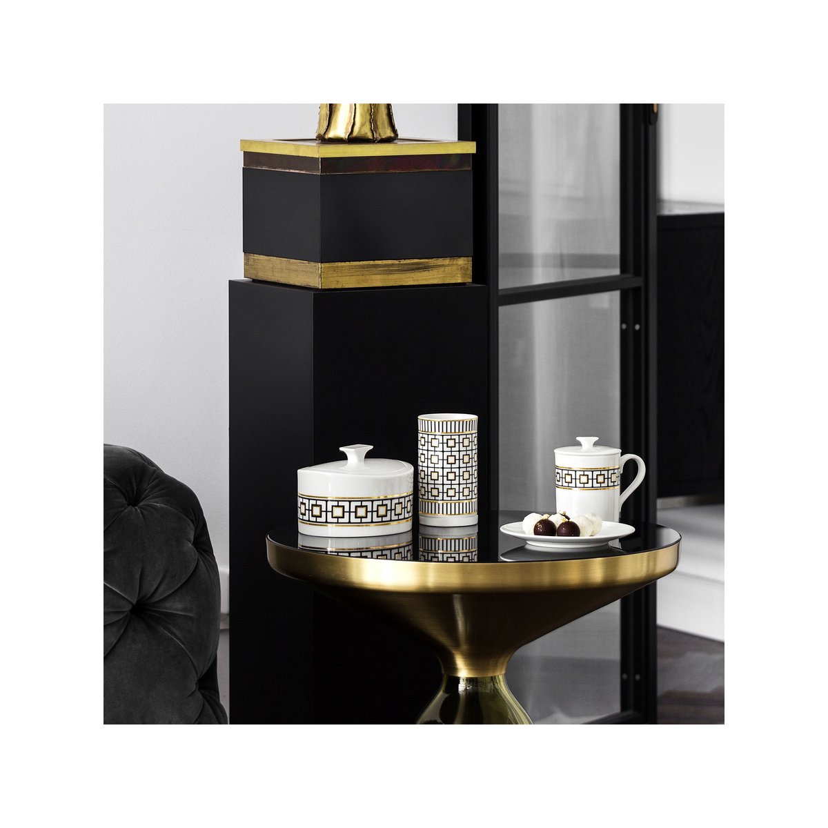 Boîte En Porcelaine METROCHIC couleur unique, VILLEROY & BOCH SIGNATURE