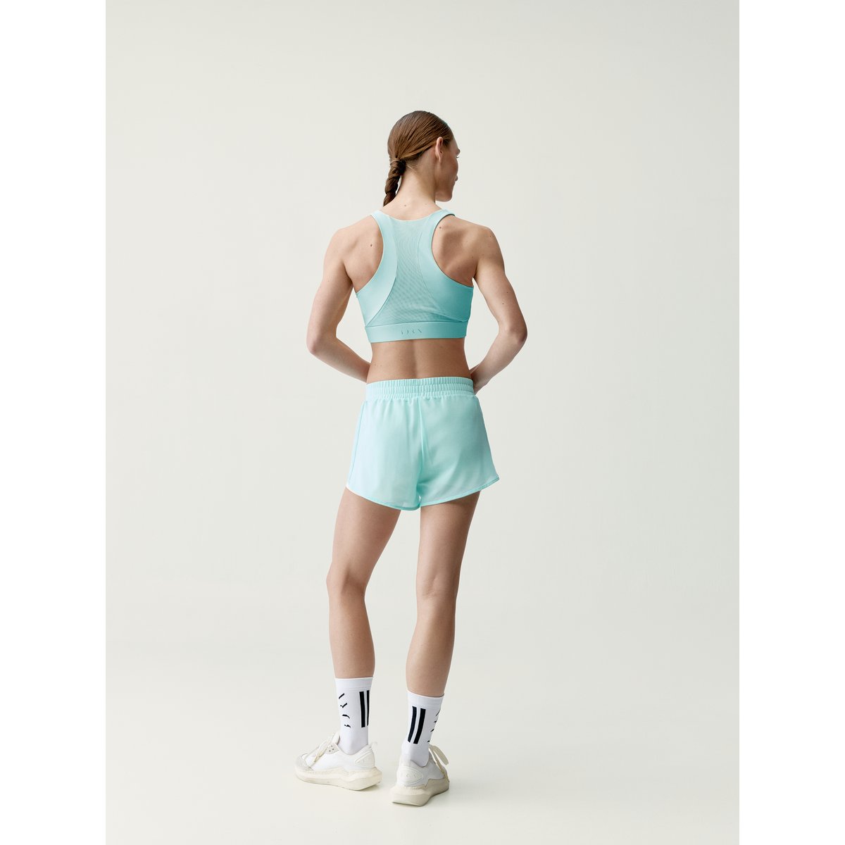 Brassière de Sport Performance Fixation Haute PADMA 2.0 bleu/beige, BORN
