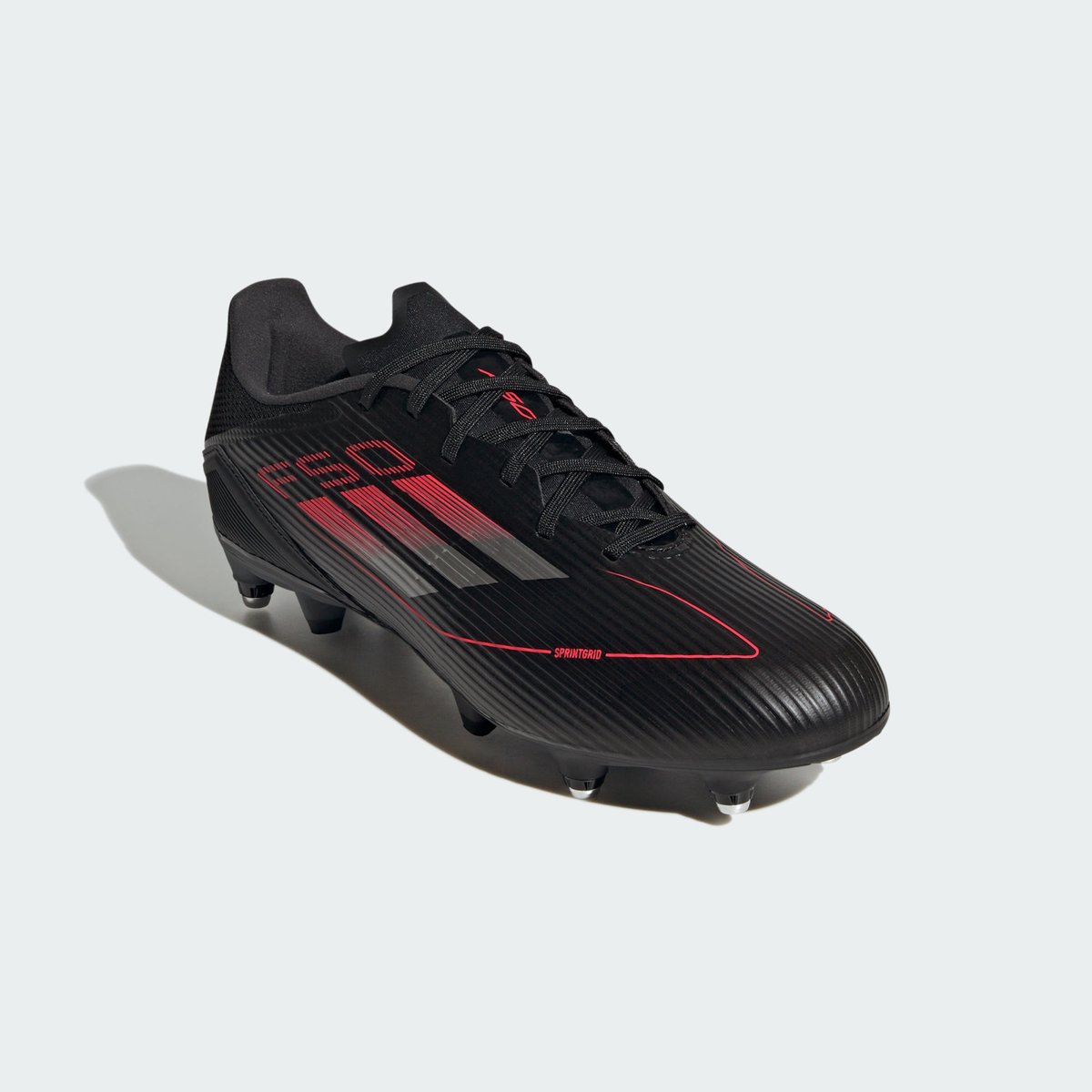 Chaussure F50 League Terrain Gras Chaussure F50 League Terrain Gras core black / iron metallic / lucid red, adidas Performance