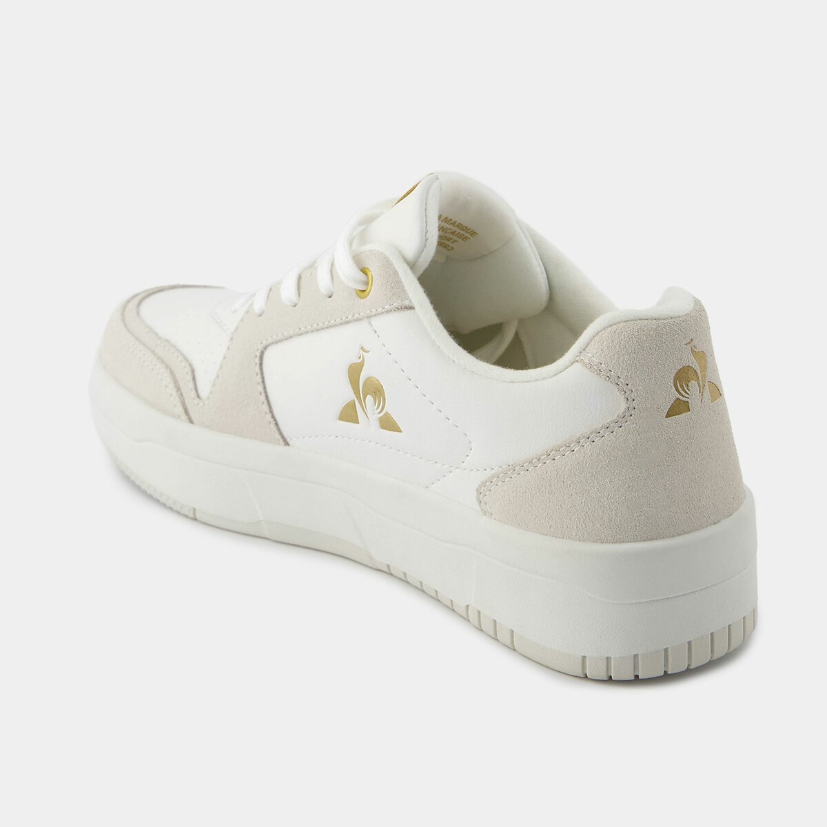Baskets Billie blanc/beige/or, LE COQ SPORTIF