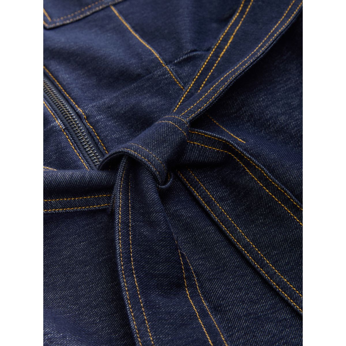 Combinaison en denim de jersey bleu indigo, NEXT