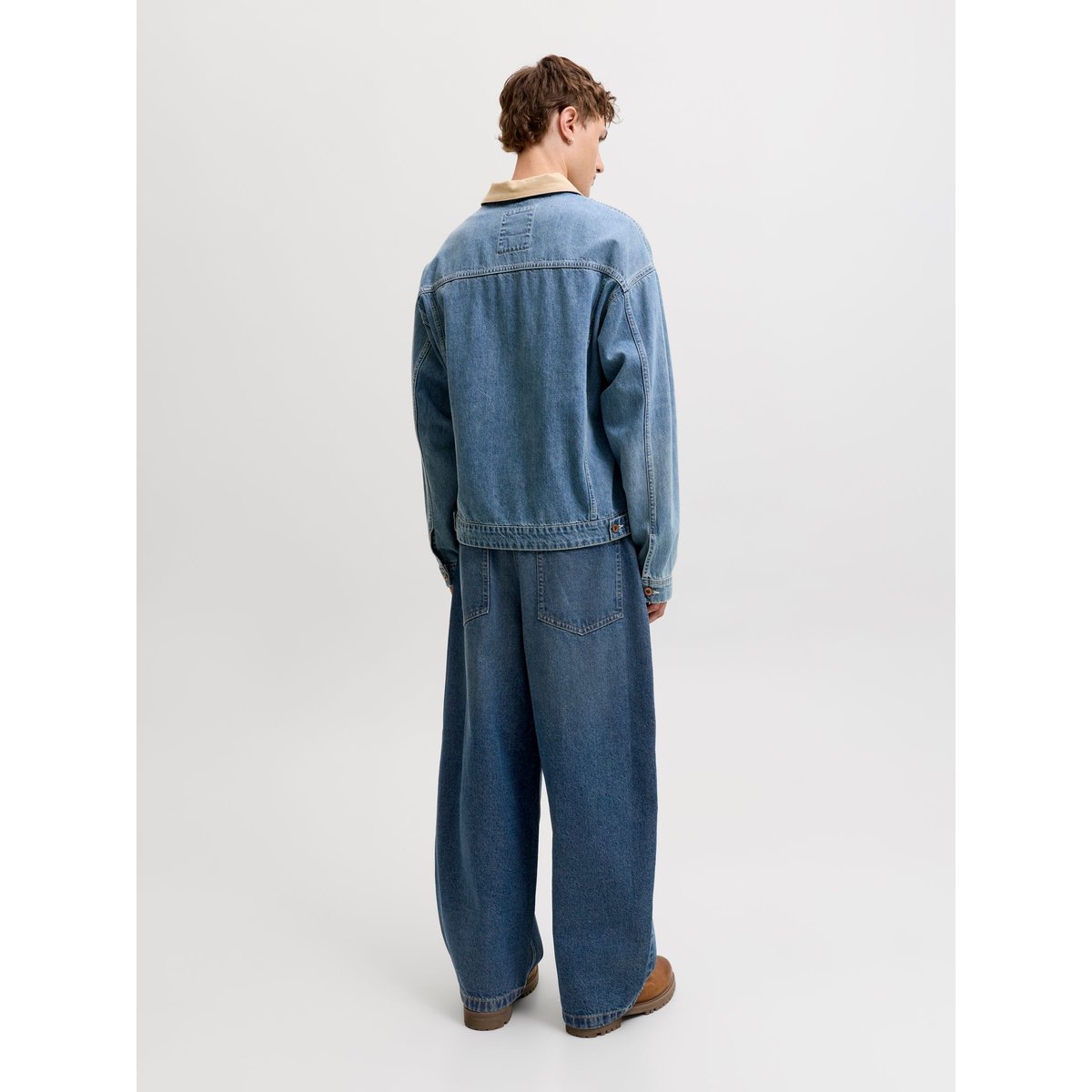 Jeans À Coupe Tonneau blue denim, JACK & JONES