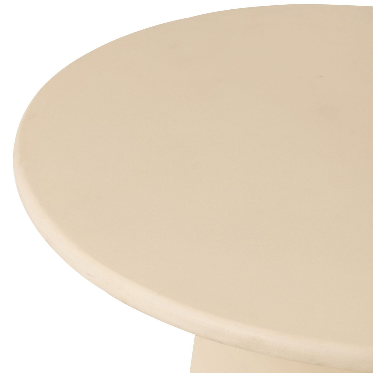 Table à manger ronde organique beige D118 4 places - MILLY beige, HELLIN, DEPUIS 1862