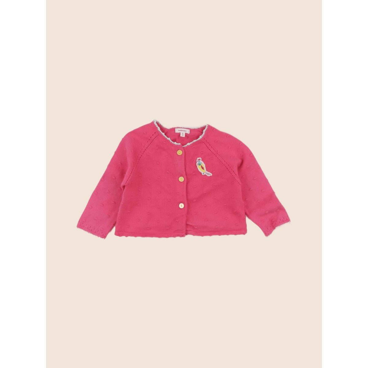 Gilet - Etat satisfaisant rose, CATIMINI