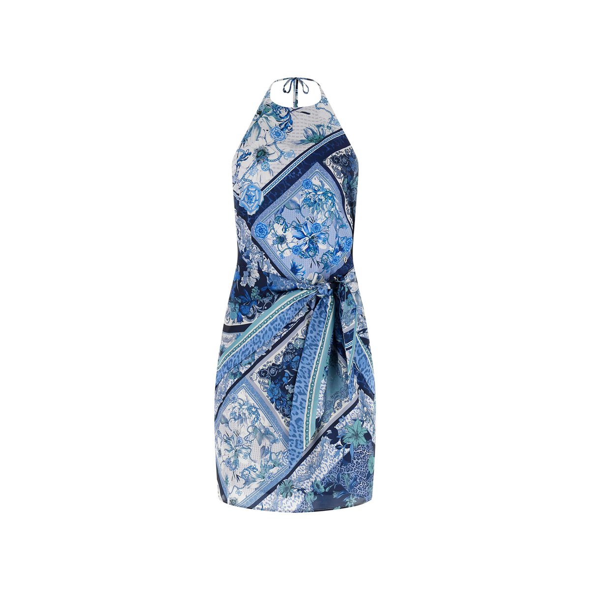 Mini Robe Imprimé Foulard blau multi, GUESS
