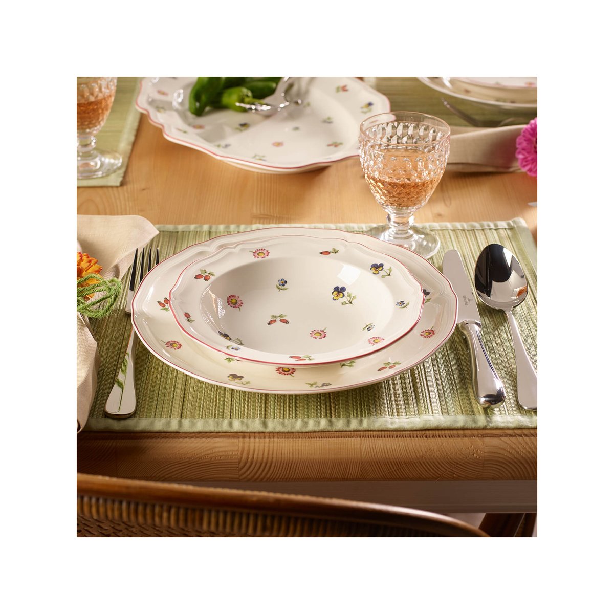 Assiette Creuse PETITE FLEUR blanc, VILLEROY & BOCH