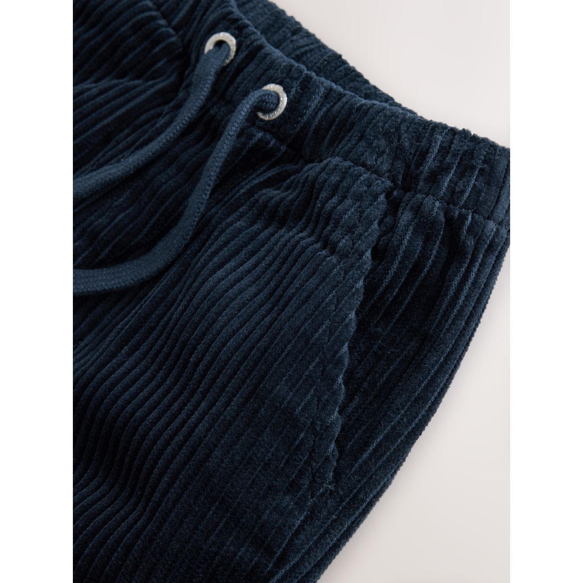 Pantalon en velours à grosses côtes bleu marine, NEXT