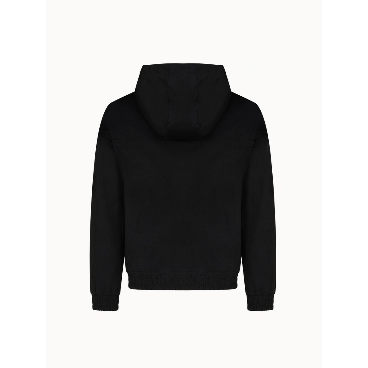 Veste à capuche en sergé de coton Essentiels ton/ton black, LE COQ SPORTIF